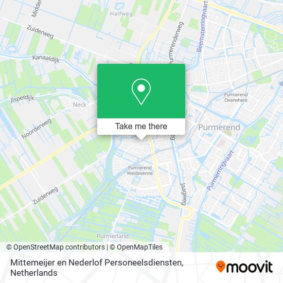 Mittemeijer en Nederlof Personeelsdiensten Karte