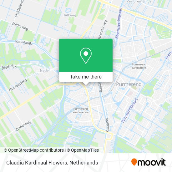 Claudia Kardinaal Flowers map