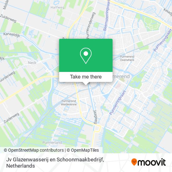 Jv Glazenwasserij en Schoonmaakbedrijf map