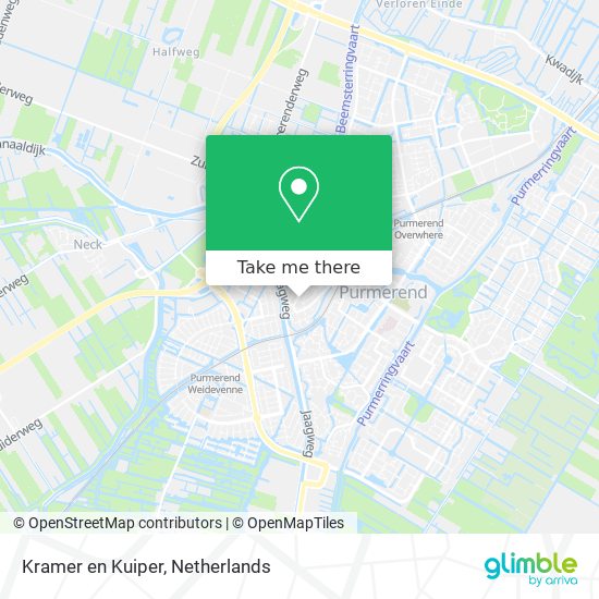 Kramer en Kuiper map