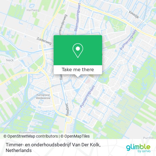 Timmer- en onderhoudsbedrijf Van Der Kolk map