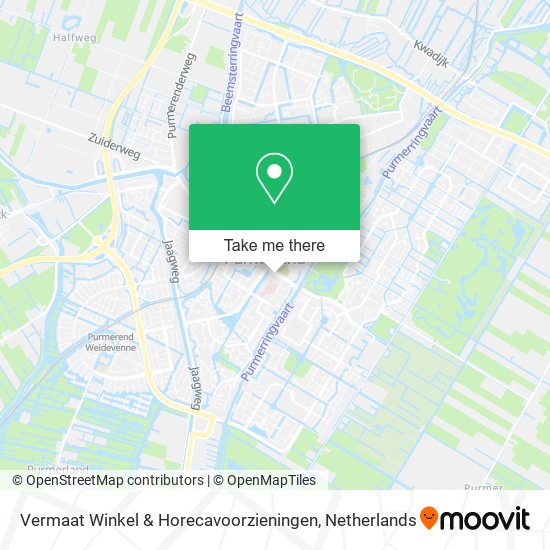 Vermaat Winkel & Horecavoorzieningen map