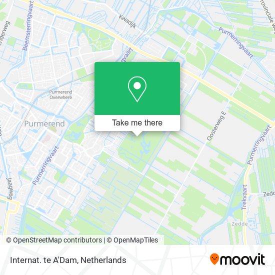 Internat. te A'Dam map