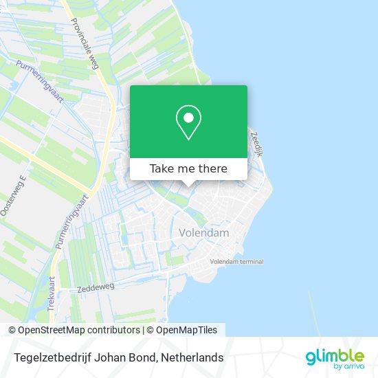 Tegelzetbedrijf Johan Bond map