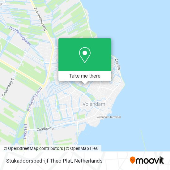 Stukadoorsbedrijf Theo Plat map