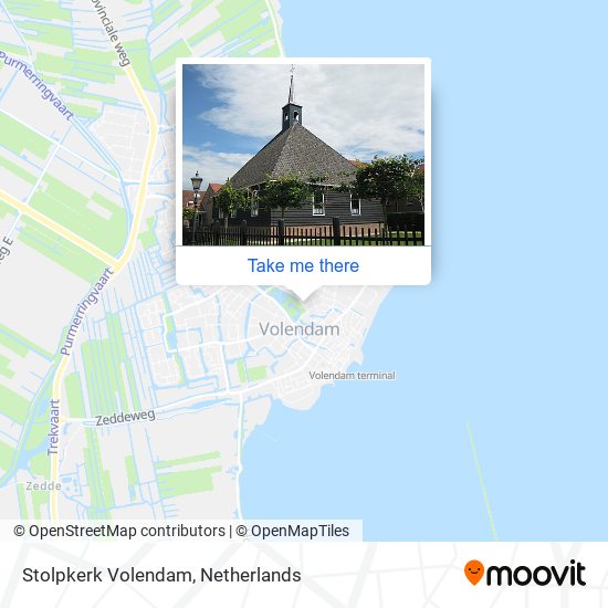 Stolpkerk Volendam Karte