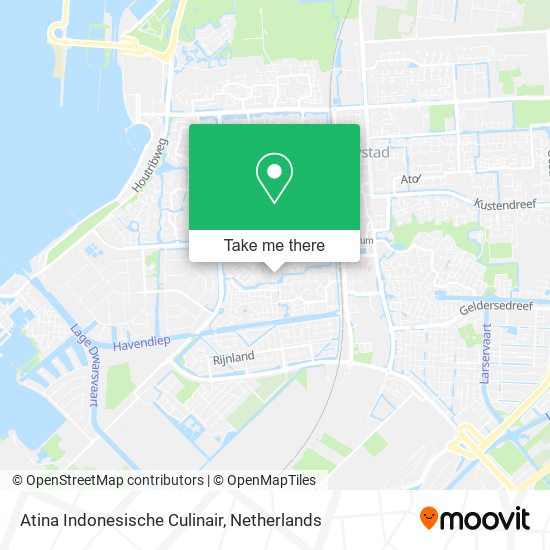 Atina Indonesische Culinair map