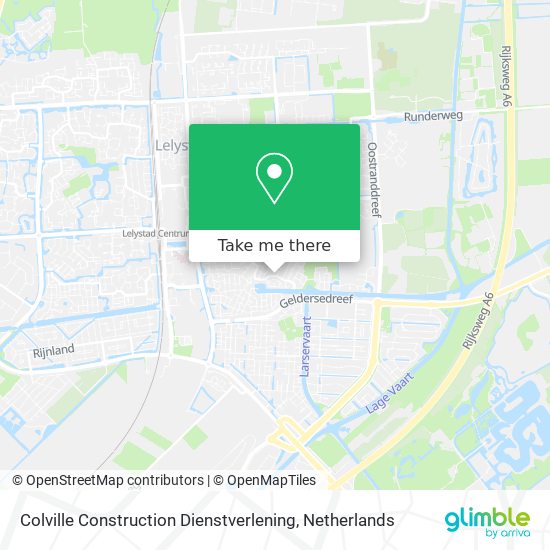 Colville Construction Dienstverlening map