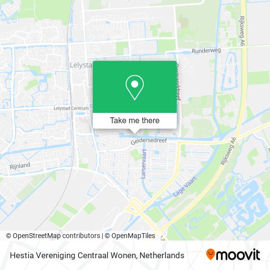 Hestia Vereniging Centraal Wonen Karte