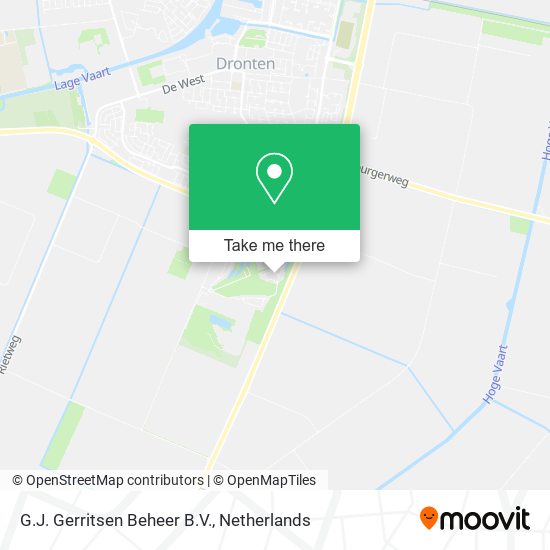 G.J. Gerritsen Beheer B.V. map