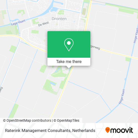 Raterink Management Consultants map
