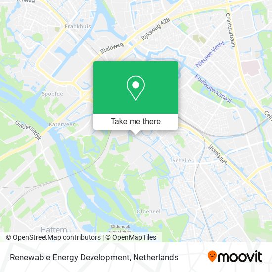 Renewable Energy Development map