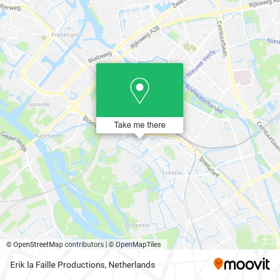 Erik la Faille Productions Karte