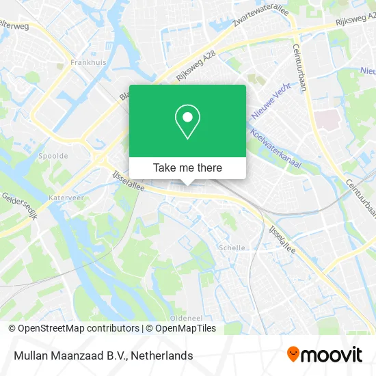 Mullan Maanzaad B.V. map