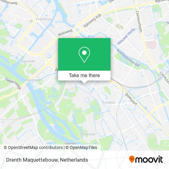 Drenth Maquettebouw map