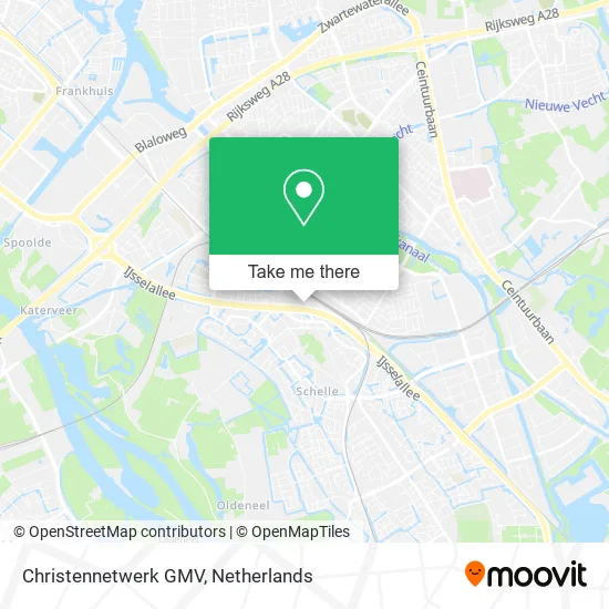 Christennetwerk GMV map