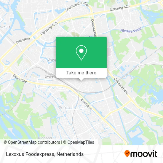 Lexxxus Foodexpress map