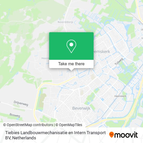 Tiebies Landbouwmechanisatie en Intern Transport BV map