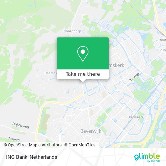 ING Bank map