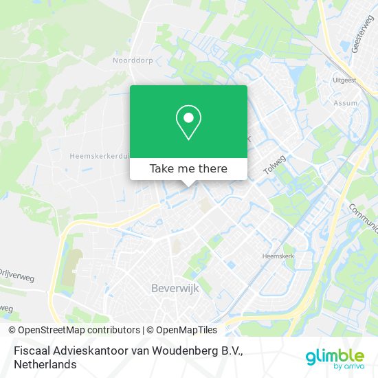 Fiscaal Advieskantoor van Woudenberg B.V. Karte