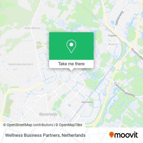 Wellness Business Partners map