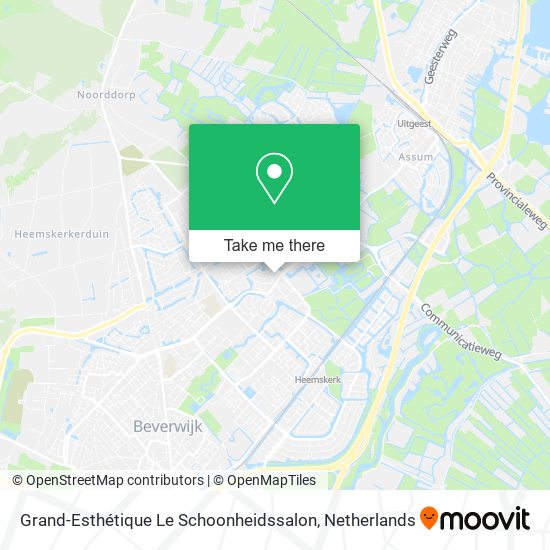 Grand-Esthétique Le Schoonheidssalon map
