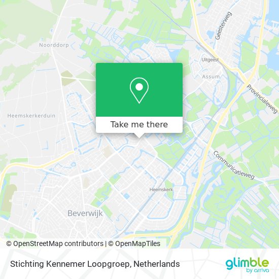 Stichting Kennemer Loopgroep map