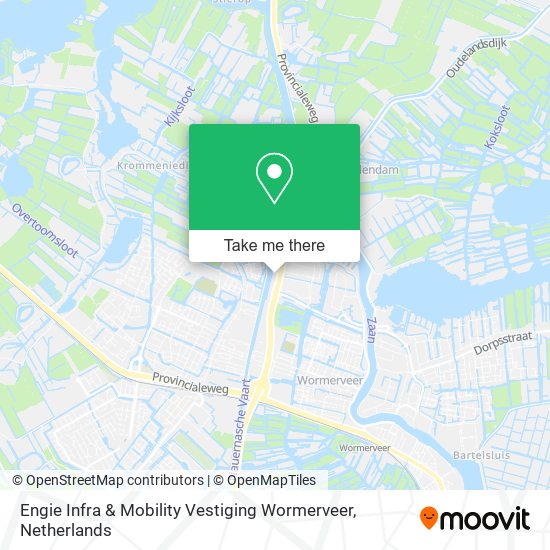 Engie Infra & Mobility Vestiging Wormerveer map