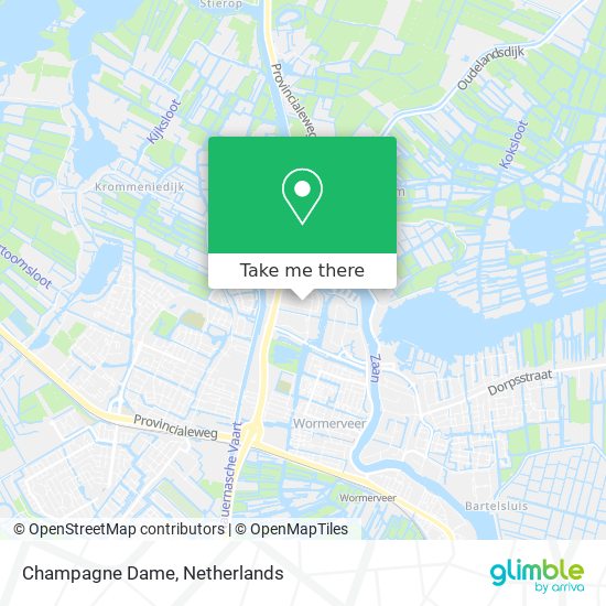 Champagne Dame map