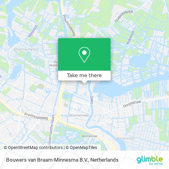 Bouwers van Braam-Minnesma B.V. map