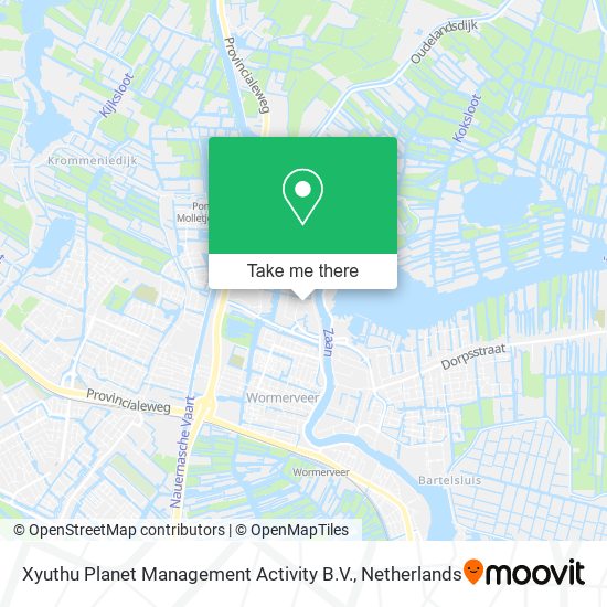 Xyuthu Planet Management Activity B.V. map