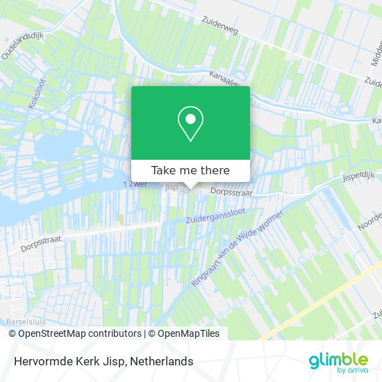 Hervormde Kerk Jisp map