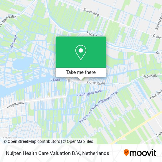 Nuijten Health Care Valuation B.V. map