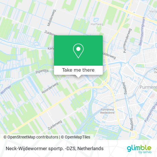 Neck-Wijdewormer sportp. -DZS map