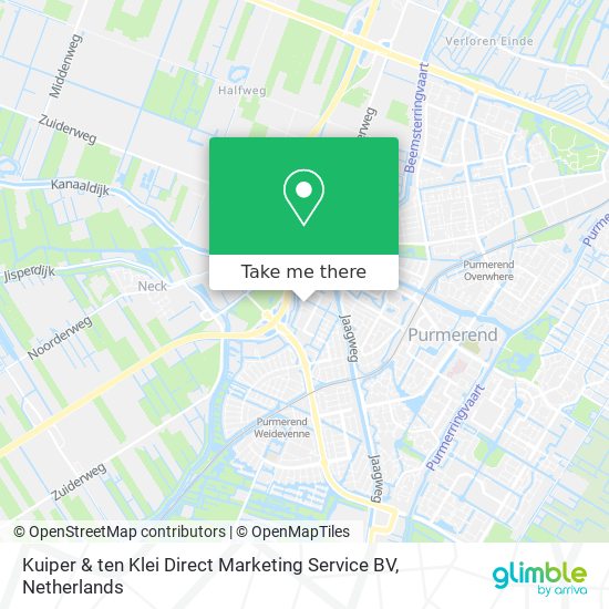 Kuiper & ten Klei Direct Marketing Service BV map