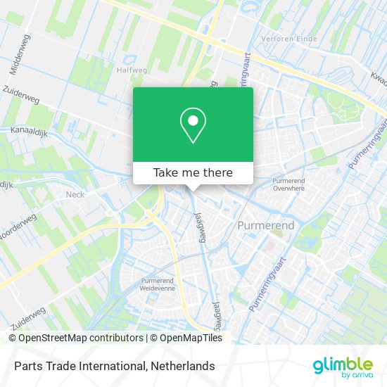 Parts Trade International map