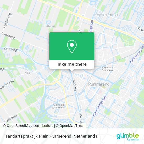 Tandartspraktijk Plein Purmerend map