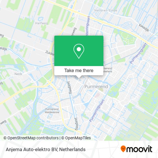 Anjema Auto-elektro BV map