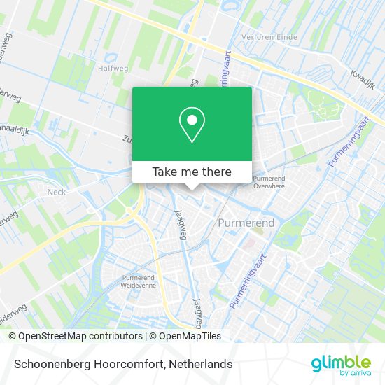Schoonenberg Hoorcomfort Karte