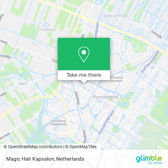 Magic Hair Kapsalon map