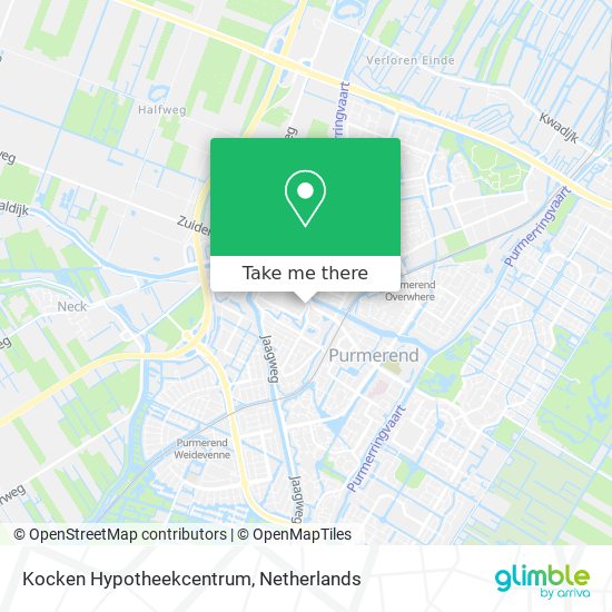 Kocken Hypotheekcentrum map