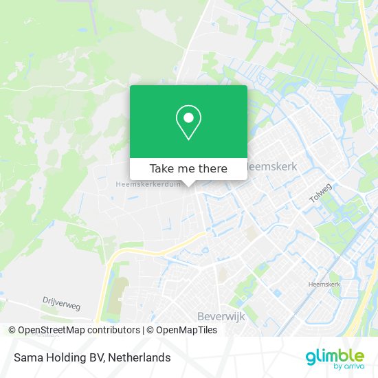 Sama Holding BV map