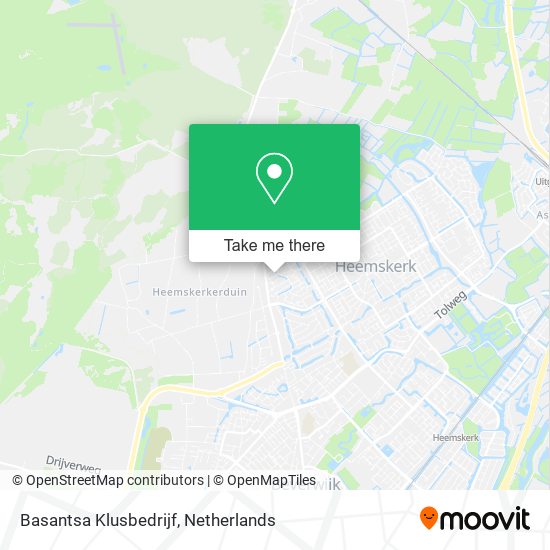 Basantsa Klusbedrijf map