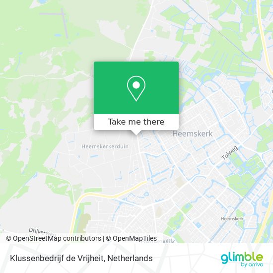 Klussenbedrijf de Vrijheit map