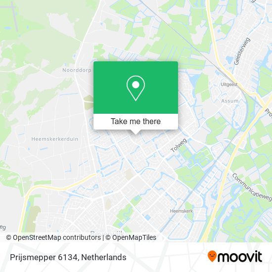 Prijsmepper 6134 map