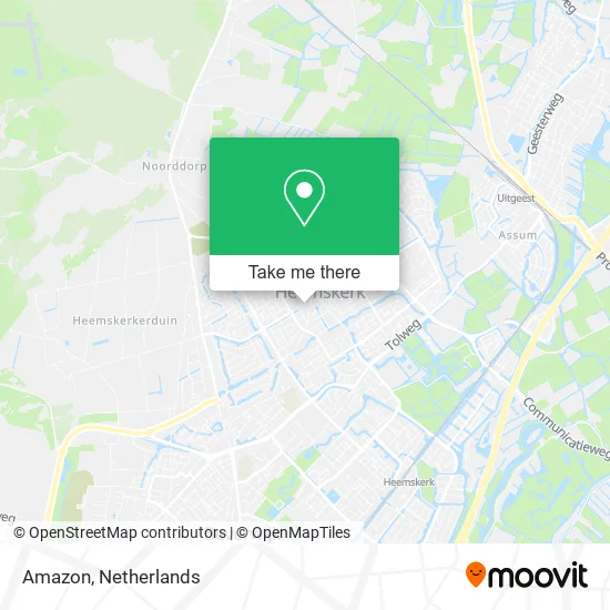 Amazon map