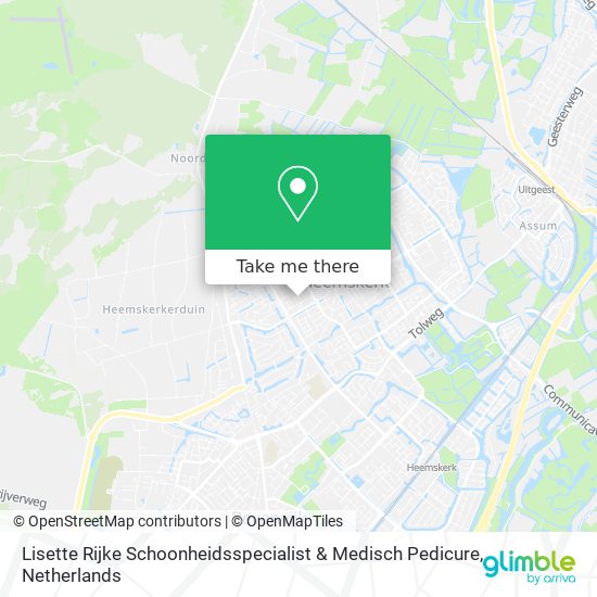 Lisette Rijke Schoonheidsspecialist & Medisch Pedicure Karte