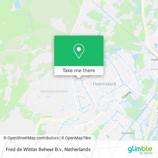 Fred de Winter Beheer B.v. map