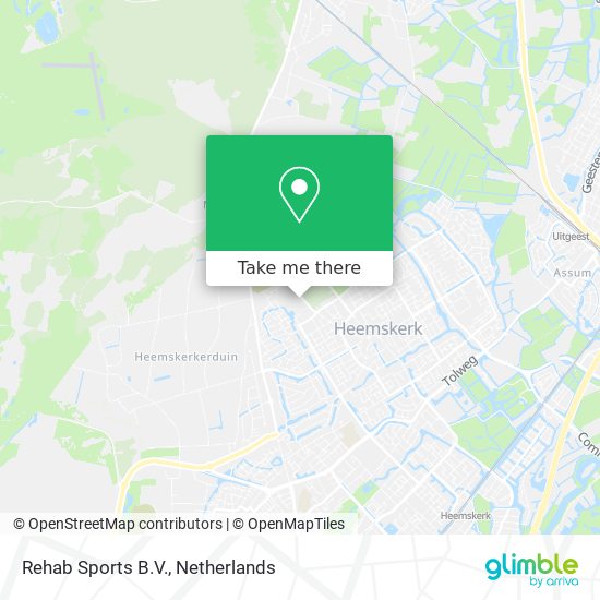 Rehab Sports B.V. map