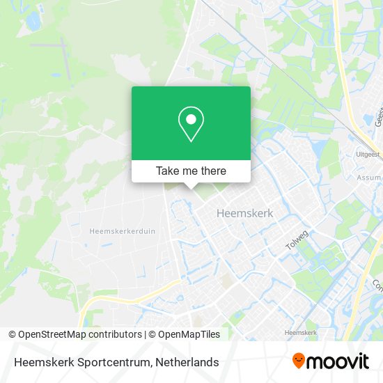 Heemskerk Sportcentrum map